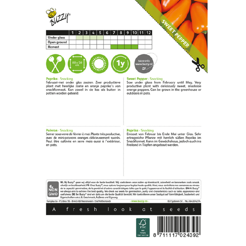 Snack Peber - Naranja