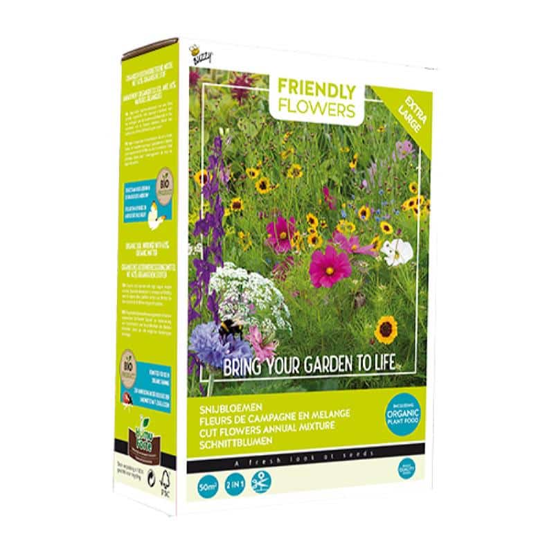 Blomsterblanding - XL - Snitblomster 50m2