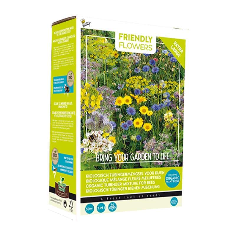 Blomsterblanding - XL - ØKO Sommerblomster 50m2