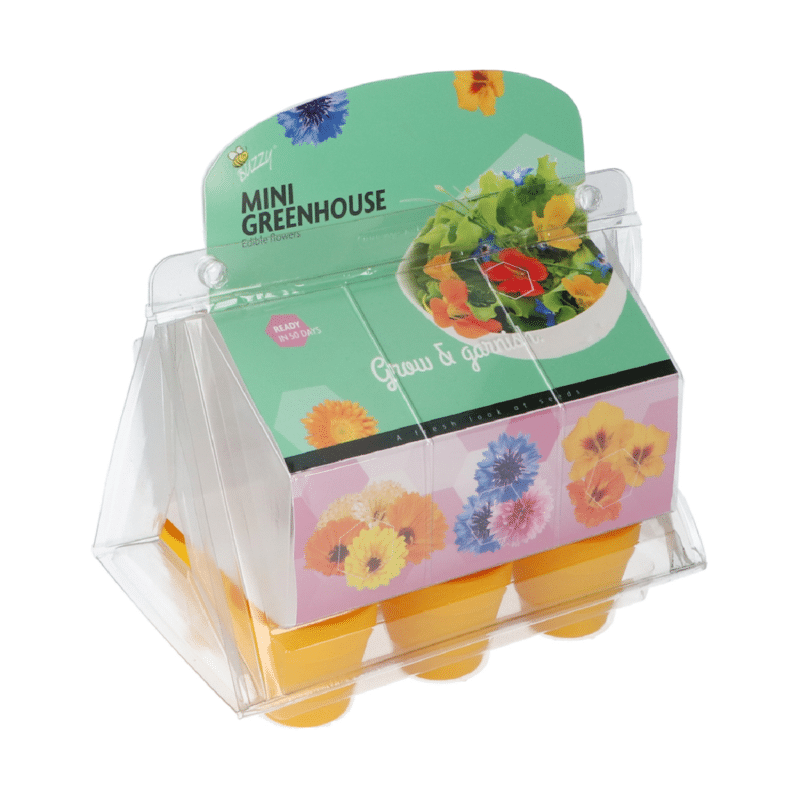 Mini Drivhus - Spiselige Blomster