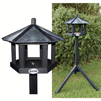 Fuglefoderhus 6-kantet, 128 cm
