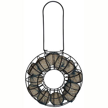 Foderautomat cirkel, metal