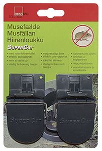 Musefælde SuperCat smæk 2 stk