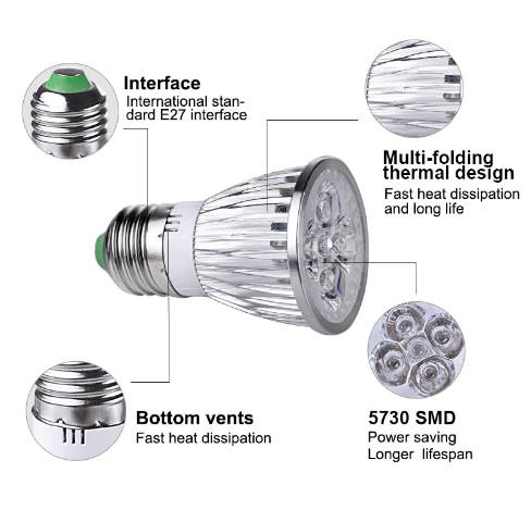 10W LED spire/plantelampe