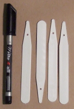 Planteskilte 10cm - 100 stk