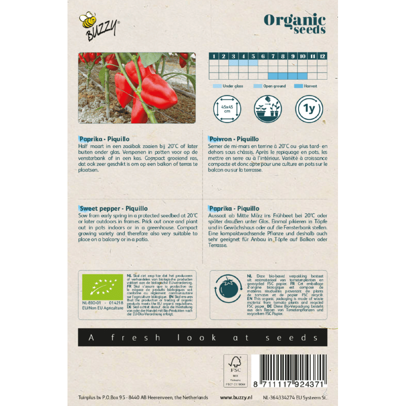 Paprika - Piquillo - ØKO