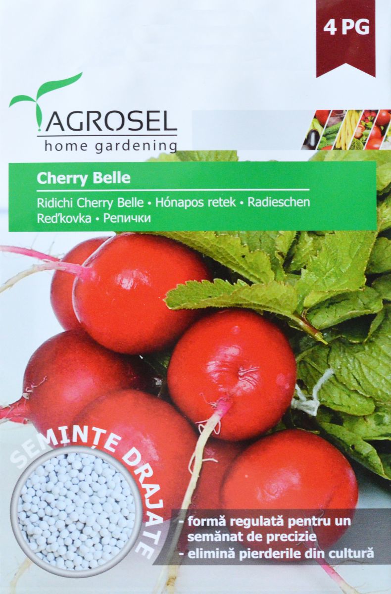 Radis - Cherry Belle - PILLEFRØ - PG4