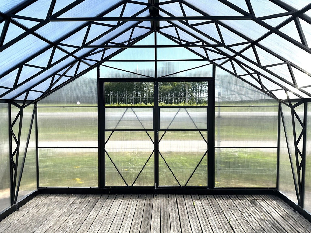 ECOSlider LUX BLACK - Dobbelt dør
