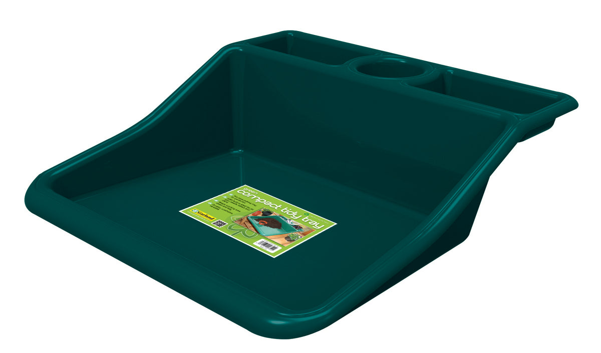 Kompakt Tidy Tray - Hobby bakke - Grøn