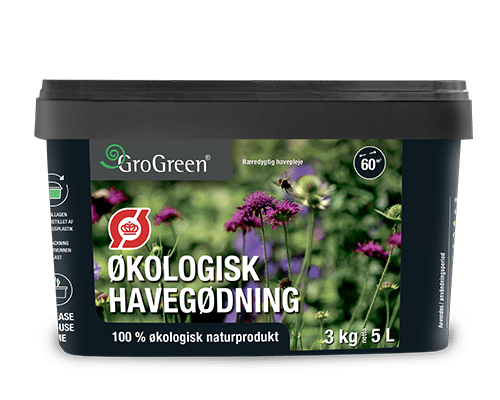 GroGreen Økologisk Havegødning 3 kg / 5 L