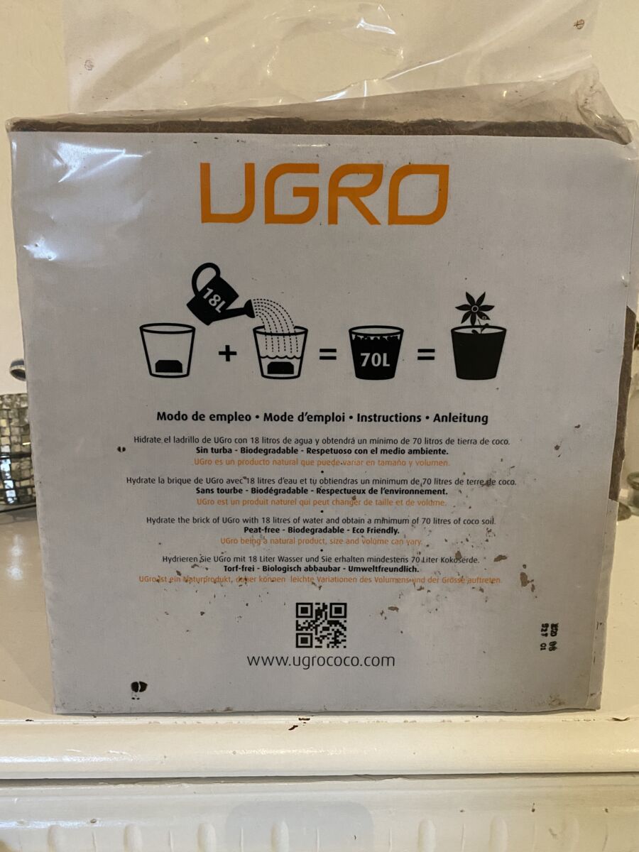 Kokos muld - ØKO - Fin - 5kg/70Liter