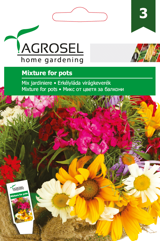 Blomstermix til krukker - PG3