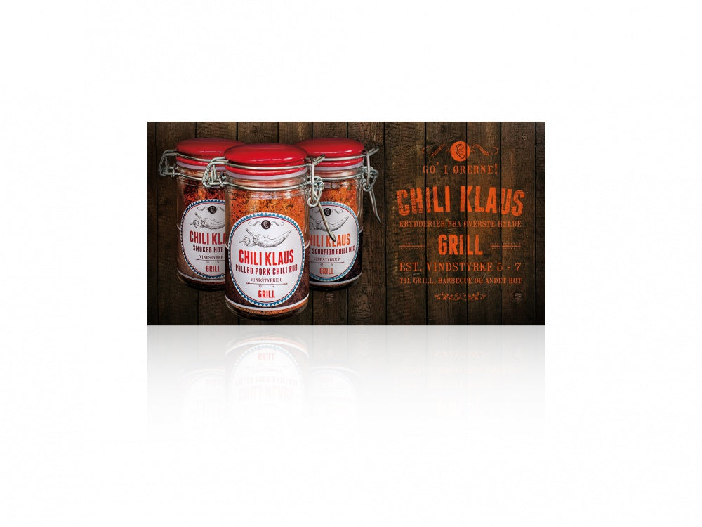 Chili Klaus Grill/BBQ gaveæske