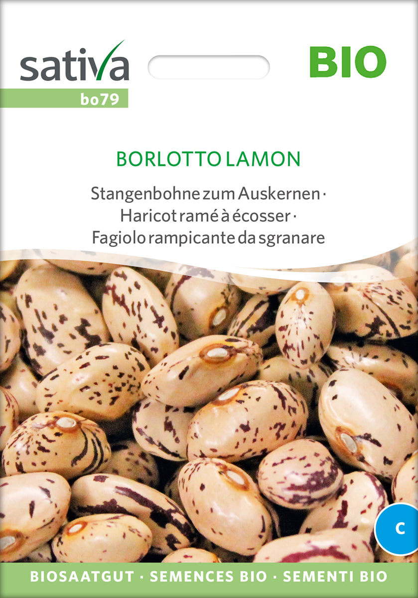Stangbønne - Borlotto Lamon - ØKO