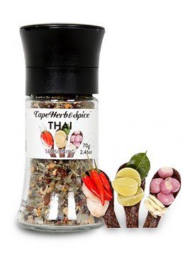 Cape Herb &amp; Spice - FB Thai 70g Kværn ***DATOVARE***