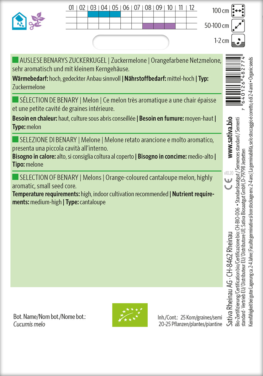 Melon - Selection Of Benary - ØKO