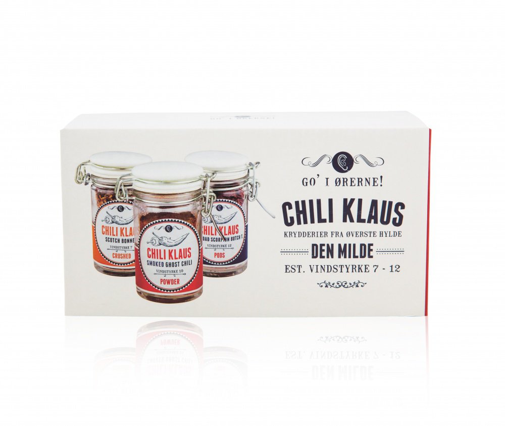 Chili Klaus Krydderæske - Den Milde