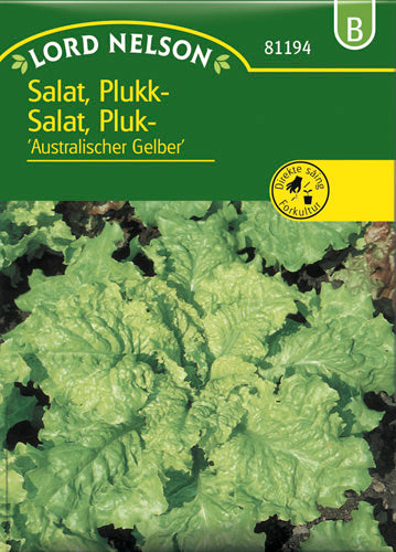 Salat, Pluk-, Australischer Gele