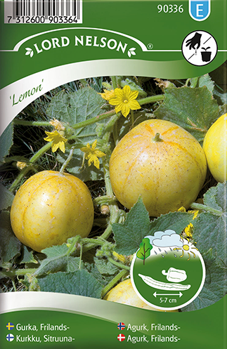 Agurk, Frilands-, Lemon