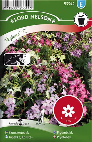 Prydtobak, Perfume F1, bl. farver