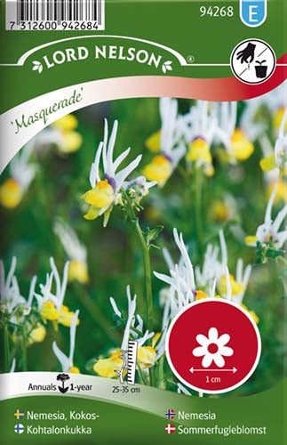Sommerfugleblomst, Masquerade