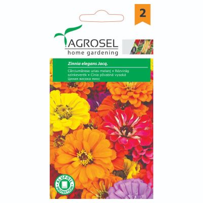 Frøkenhat - Zinnia Elegans Jacq - PG2