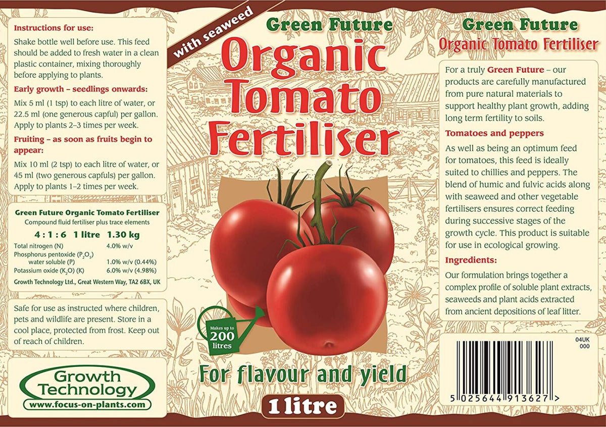 GT Green Future Organic Tomato Feed
